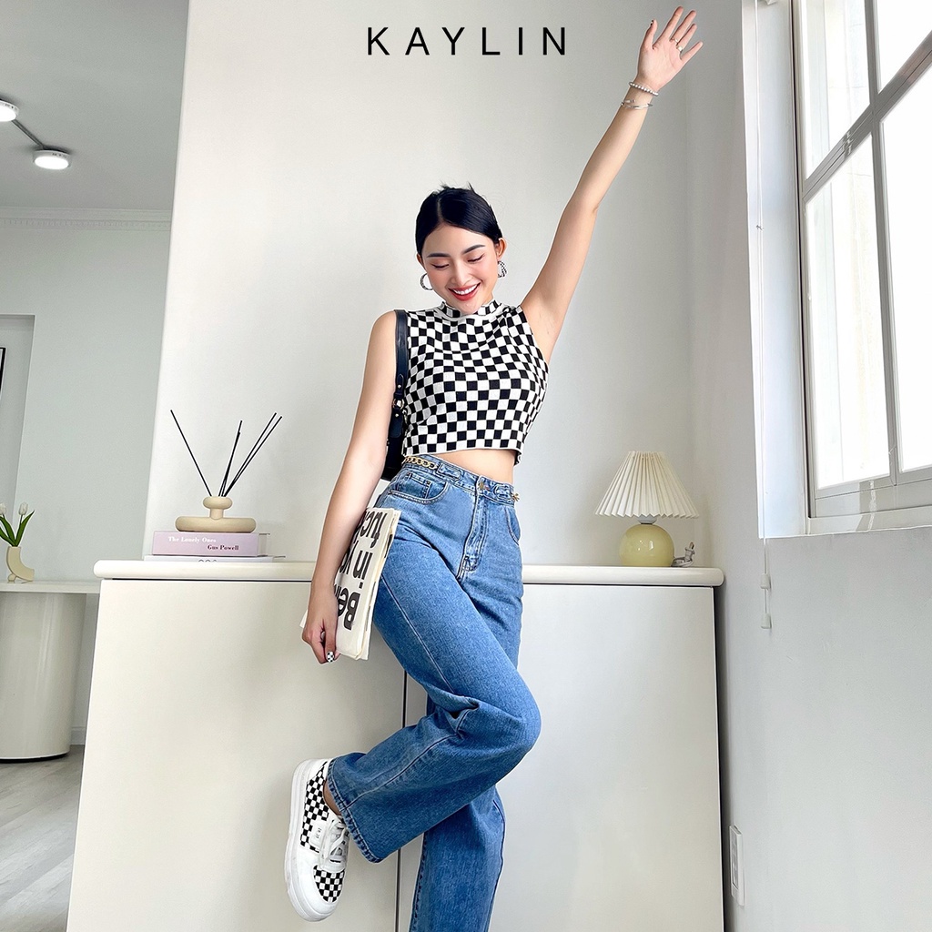 Áo sát nách croptop N1686 - KAYLIN