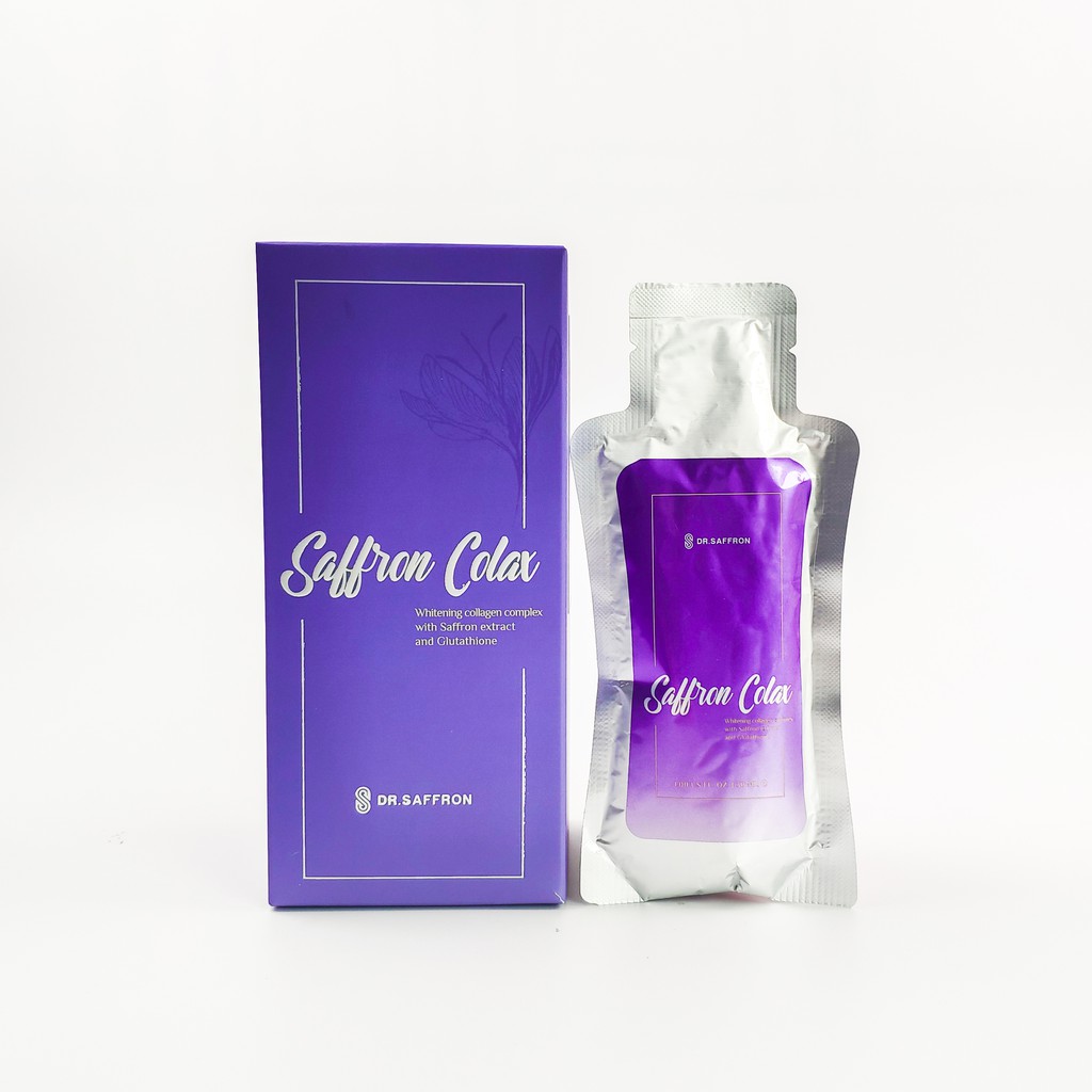 Collagen Saffron Colax 1 hộp 7 Gói 30ml/Gói - thương hiệu Dr.Saffron