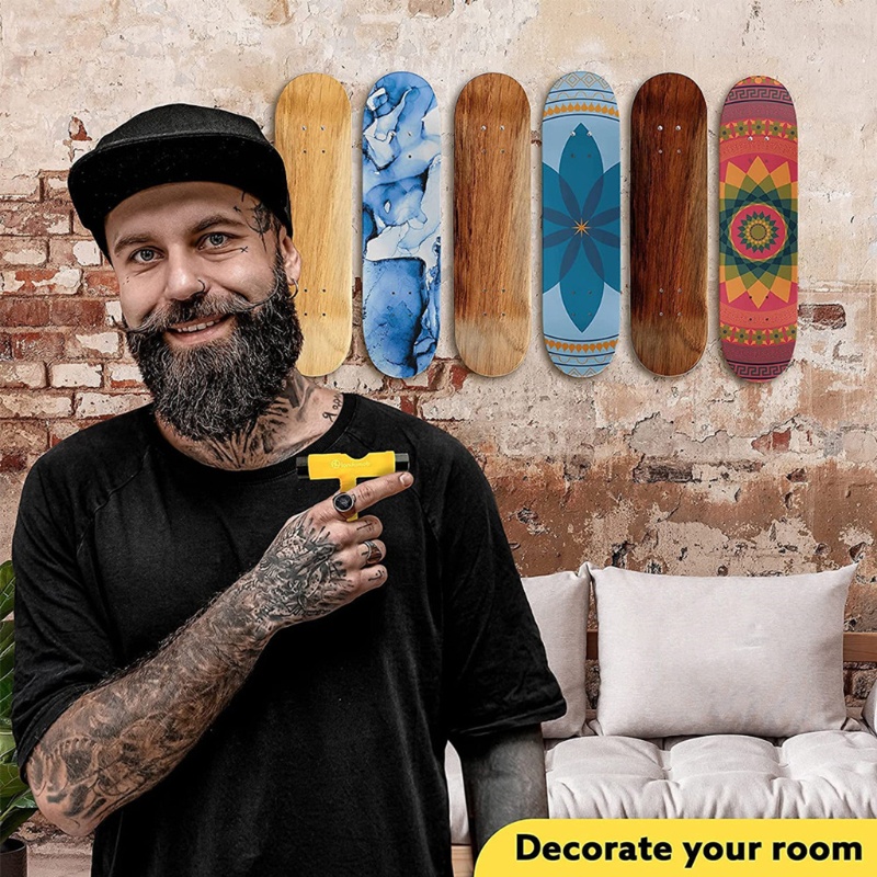 Giá Đỡ Ván Trượt Bằng Acrylic Gắn Tường Tiện Dụng