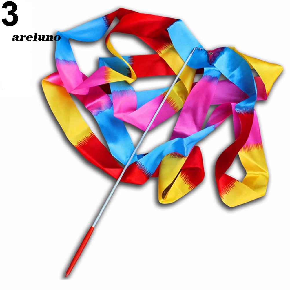 Ae AE AE♥Gậy Ruy Băng Nhiều Màu 4M Hỗ Trợ Luyện Tập Gym / Thể Hình