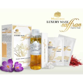 LUXURY MASK SAFFRON MẶT NẠ TRẮNG DA NHỤY HOA NGHỆ TÂY MAGIC SKIN