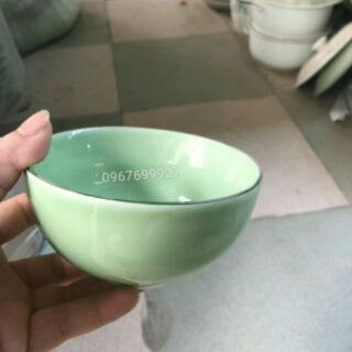 Bát cơm xanh ngọc cao cấp bát tràng