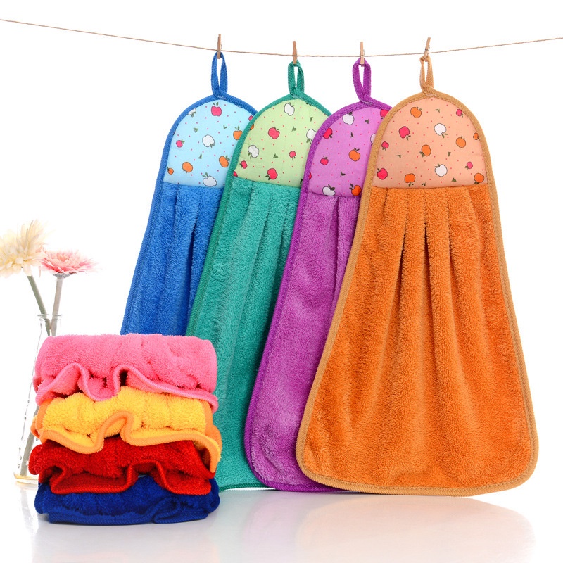 COMBO 4 khăn lau tay nhà bếp tiện dụng size to