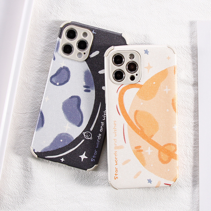 Ốp lưng iphone Ốp Điện Thoại Da Nhân Tạo Hoạt Hình Cho Iphone 11 Pro Max X Xr Xs Max 7 8 Plus Se 2020 12 Pro Max 12 Dinuo case