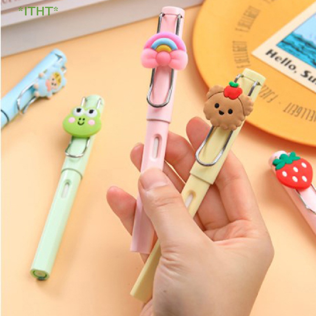 Bút Chì Bấm Mực Không Mực Hoạt Hình Nghệ Thuật Mới