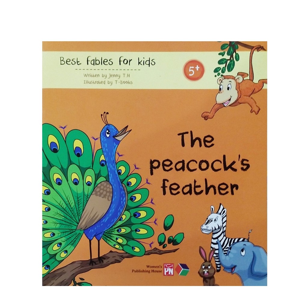 Sách - The peacock`s feather ( best fables for kids )