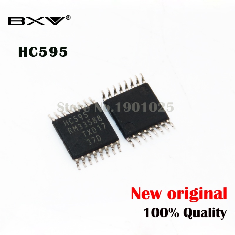 10 CHIẾC 74HC595PW TSSOP-16 74HC595 SSOP SMD mới