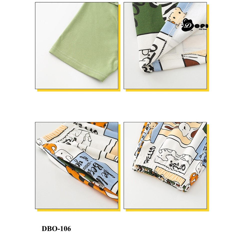 (DBO106) Đồ bộ mặc nhà nữ mùa hè đồ bộ pijama nữ CHUNKEER