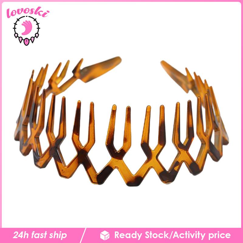 Băng Đô Cài Tóc Có Răng Chống Trượt Mượt Mà Thời Trang Dùng Trang Điểm Tiệc Tùng / Tiệc Tùng