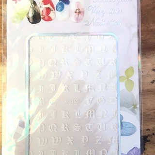 Sticker Dán Móng Chữ AI CẬP