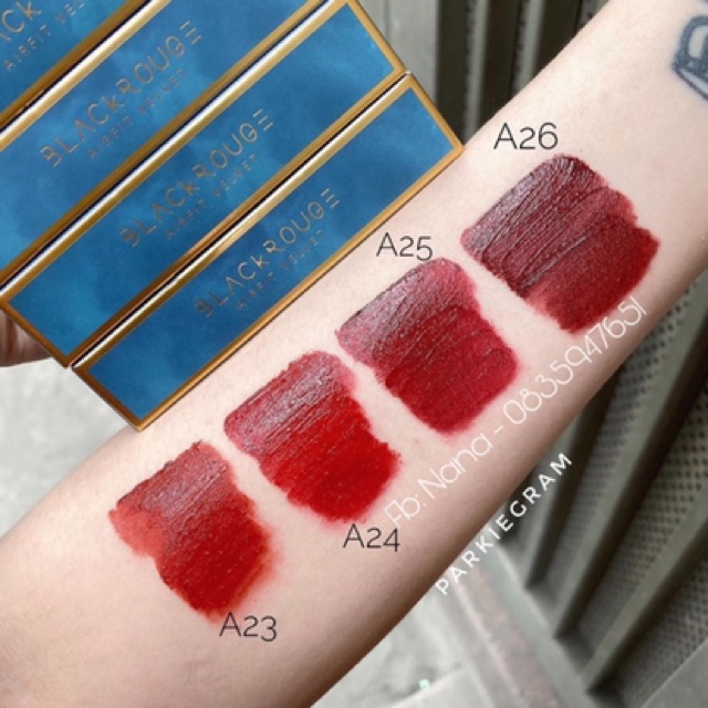 [Đã Về Hàng Ver6] Son Black Rouge Airfit Velvet Tint