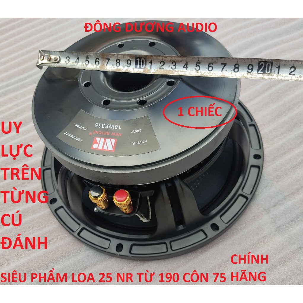 MỘT CỦ BASS 25 NR AUDIO CÔN 75 HÀNG CHÍNH HÃNG SIÊU CHẤT - LOA BASS 25