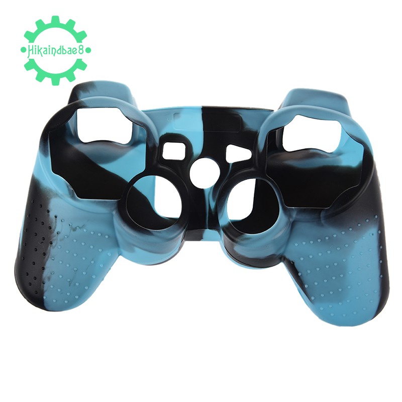 Vỏ bọc silicon họa tiết rằn ri cho tay cầm chơi game Ps3 / Ps2