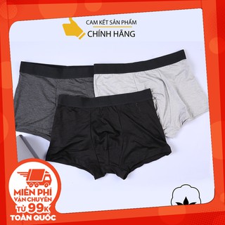 HỘP 3 quần boxer nam chính hãng basic AKA