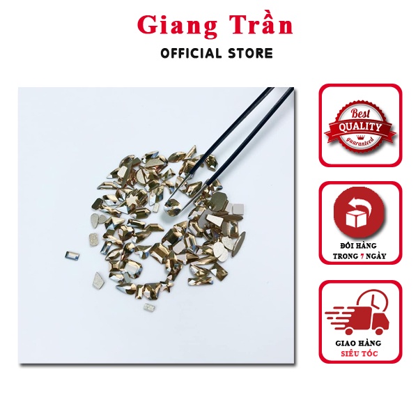 Đá chân bằng mix nhiều mẫu cực xinh trang trí móng