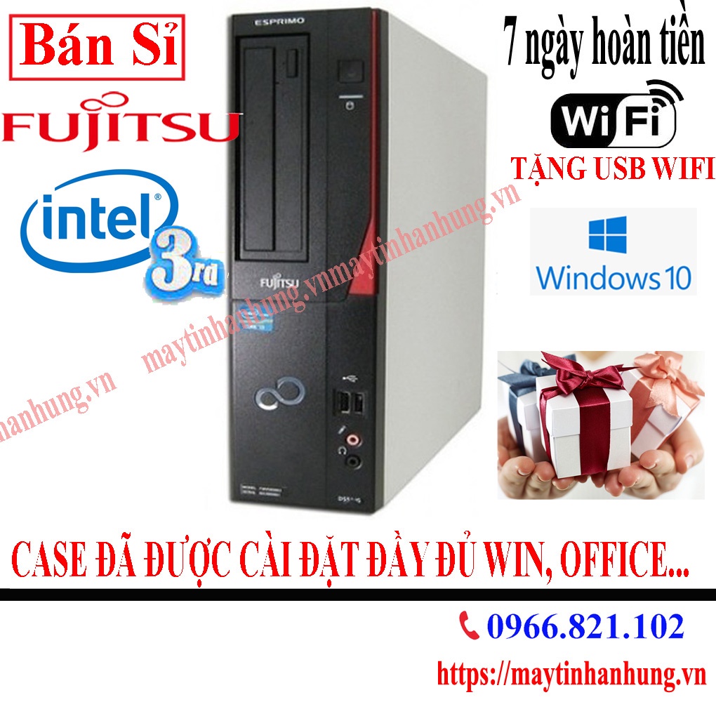 Máy tính Đồng Bộ Fujitsu (Japan) intel Core i7 hàng nhập khẩu NHẬT - Tặng kèm usb wifi