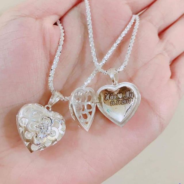 Dây chuyền tim nữ