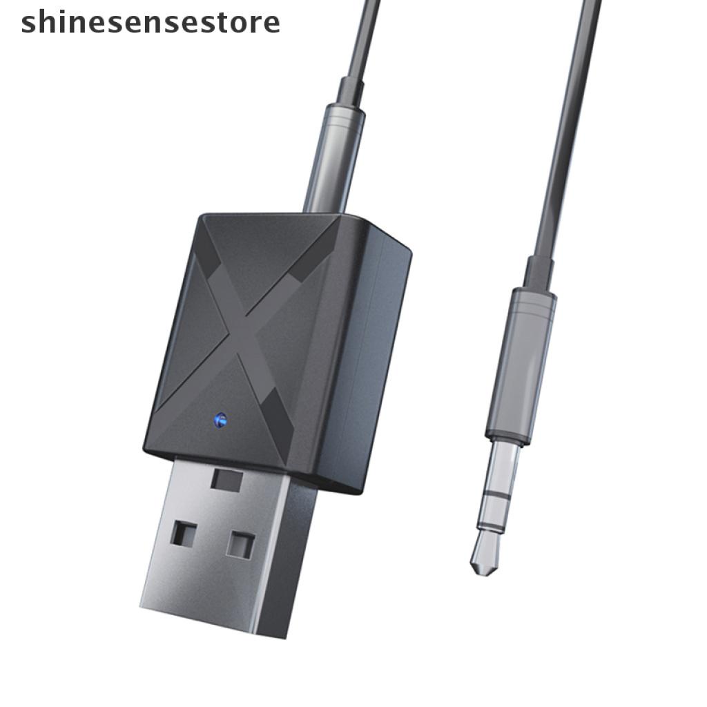 (Hàng bán chạy) Bộ thu phát âm thanh không dây 2 trong 1 USB Bluetooth FM 5.0 cho xe hơi | BigBuy360 - bigbuy360.vn