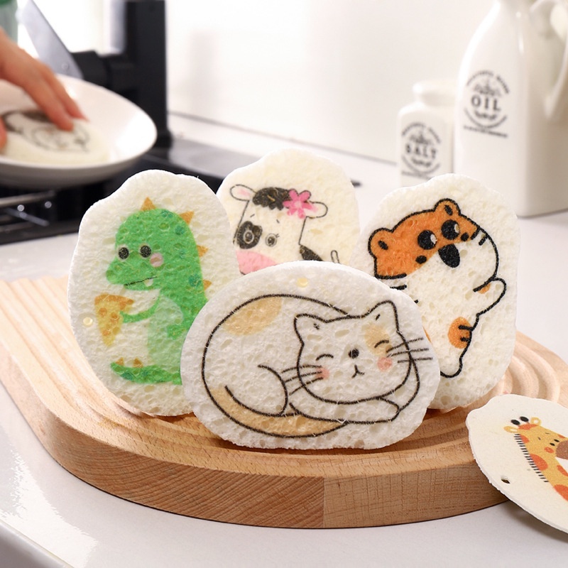 Miếng rửa chén thần kì xinh xắn - UniLabel