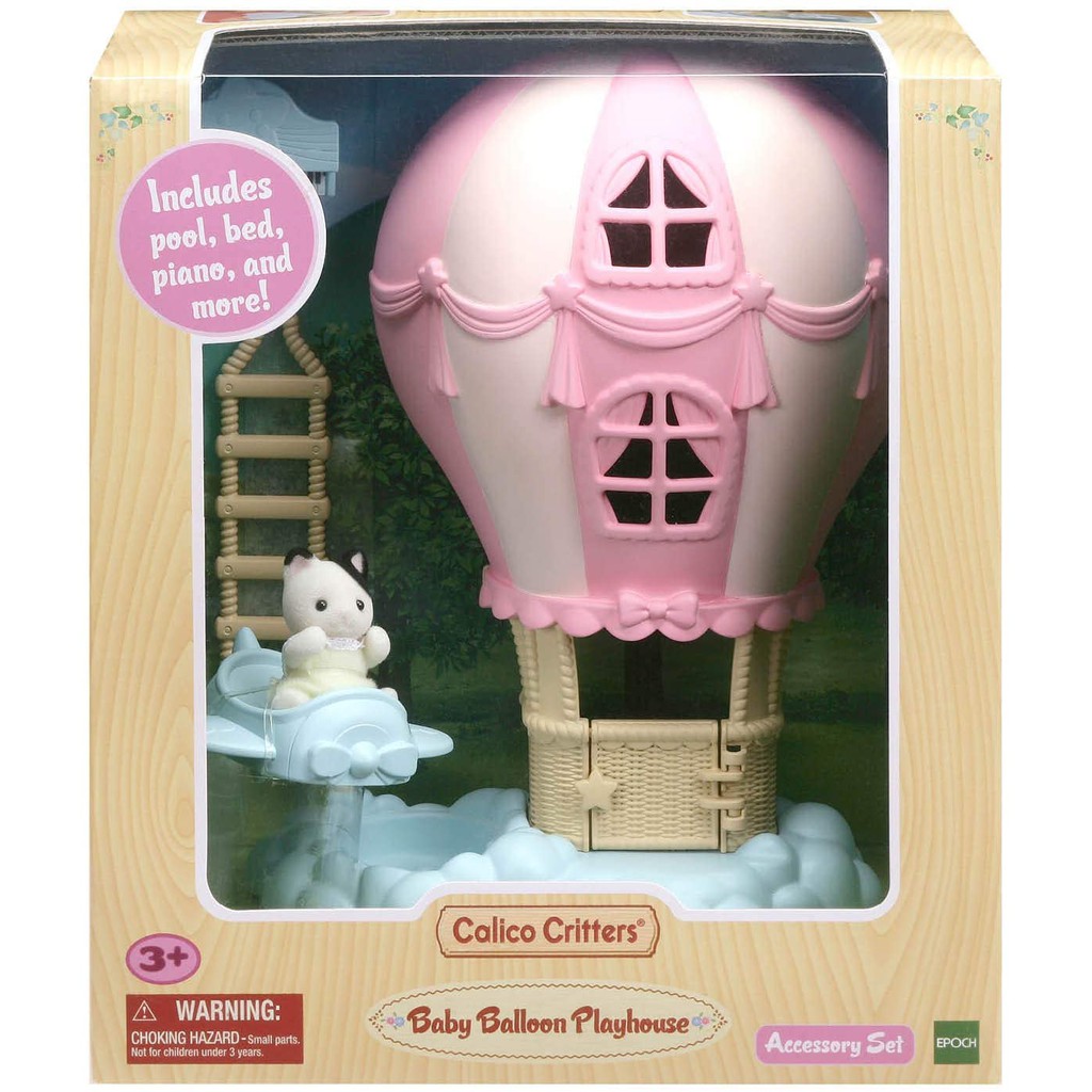 Sylvanian Families Calico Critters Ngôi Nhà Khinh Khí Cầu Của Bé Baby Balloon Playhouse