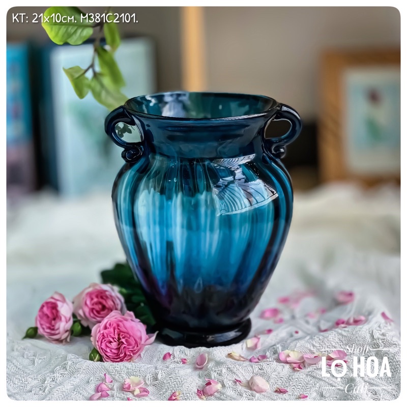 Bình hoa thuỷ tinh phong cách Bắc Âu