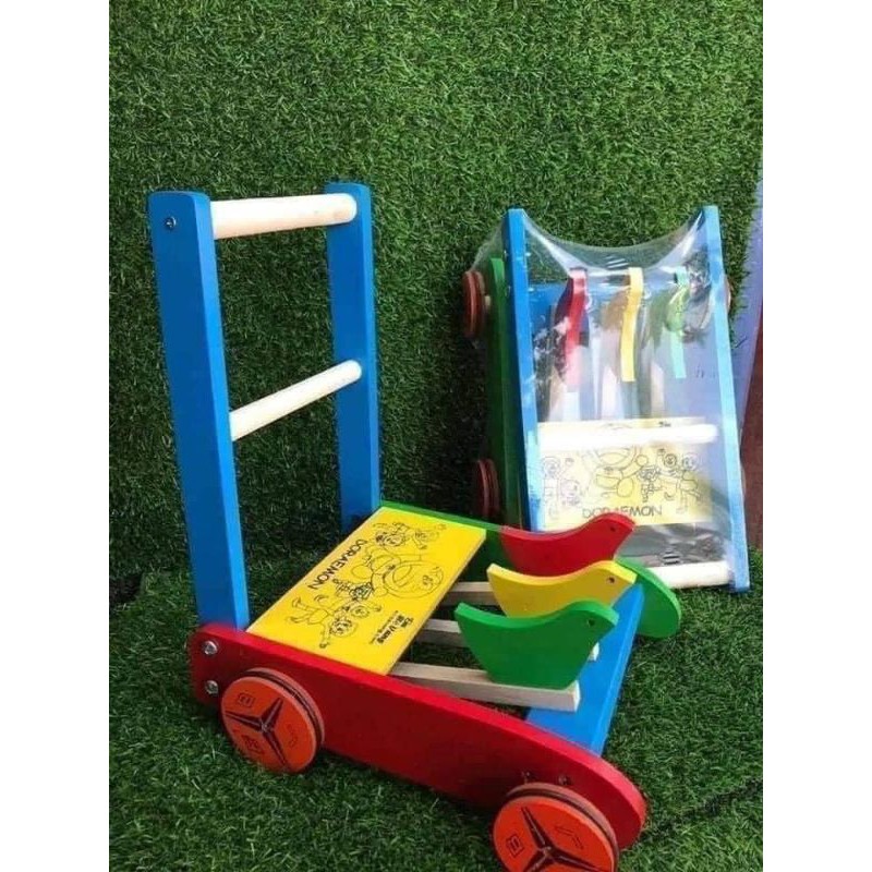 Xe gà tập đi cho bé 👼 rẻ đẹp 👼 gỗ cao cấp an toàn cho bé tập đi 1 cách chủ động và rèn luyện các kĩ năng vận động