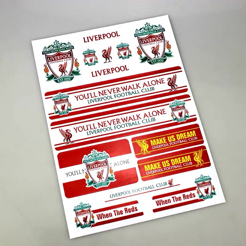 Decal poster cầu thủ Ronaldo - Messi - Neymar- Salah, clb bóng đá Mu - Barca - Chelsea -Real - Arsenal - Liverpool