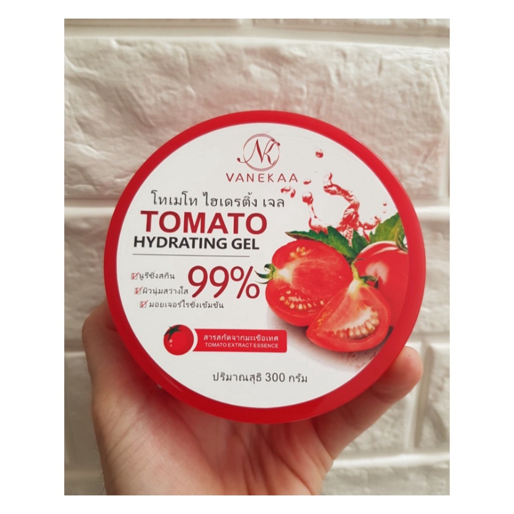 Gel dưỡng ẩm trắng da cà chua