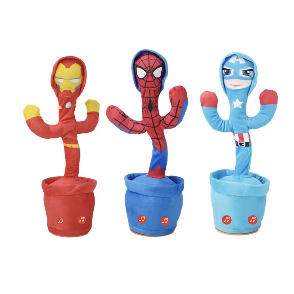 Đồ Chơi Xương Rồng Nhồi Bông Có Nhạc Và Nhảy Múa Phát Sáng Dễ Thương Cho Bé