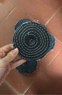 Phớt nỉ vải bò đánh bóng phi 100