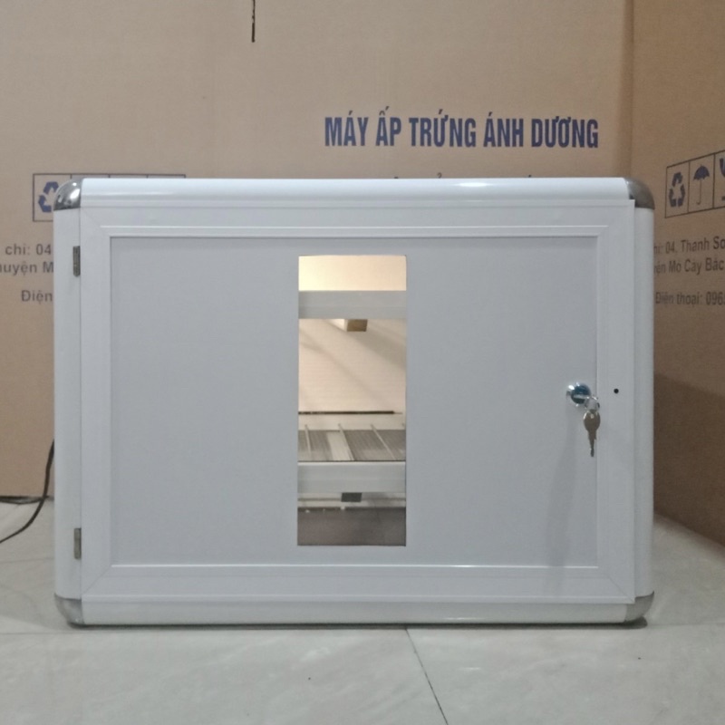 Máy ấp trứng Ánh Dương model P108 - thùng nhôm 108 trứng