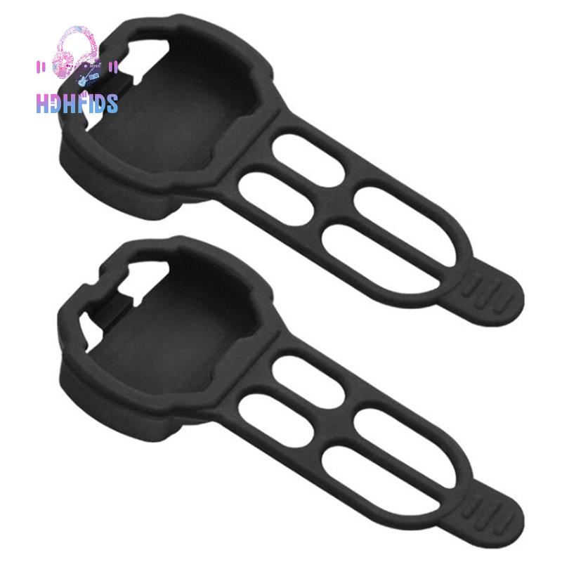 Ốp Bảo Vệ Da Gel Xe Đạp Cho Garmin Cadence Sensor, Bryton, Magene Cảm Biến Máy Tính Vỏ Đen, 2Pc