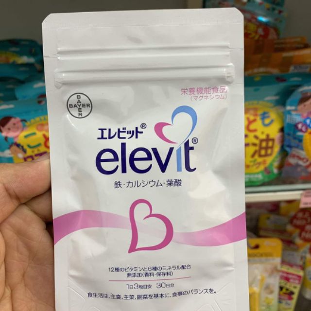 Elevit bầu Nhật Bản