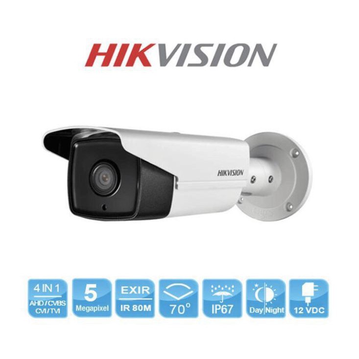 Camera  Hikvision DS-2CE16H0T-IT5 5.0 MP FullHD1080P  - Hàng chính hãng