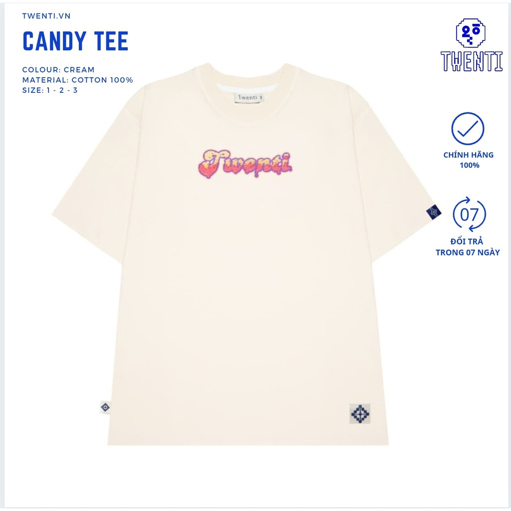 ÁO THUN TWENTI COTTON CANDY NĂNG ĐỘNG