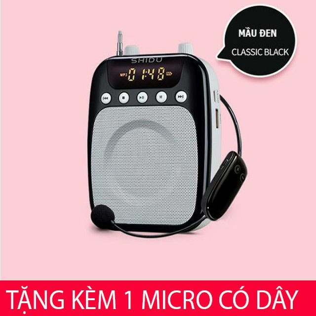 Máy trợ giảng không dây SHIDU SD-S358 (FM)