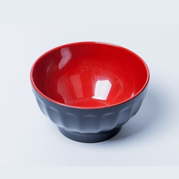 Tô sen size 18.7cm TO SE18 nhựa melamine đỏ đen