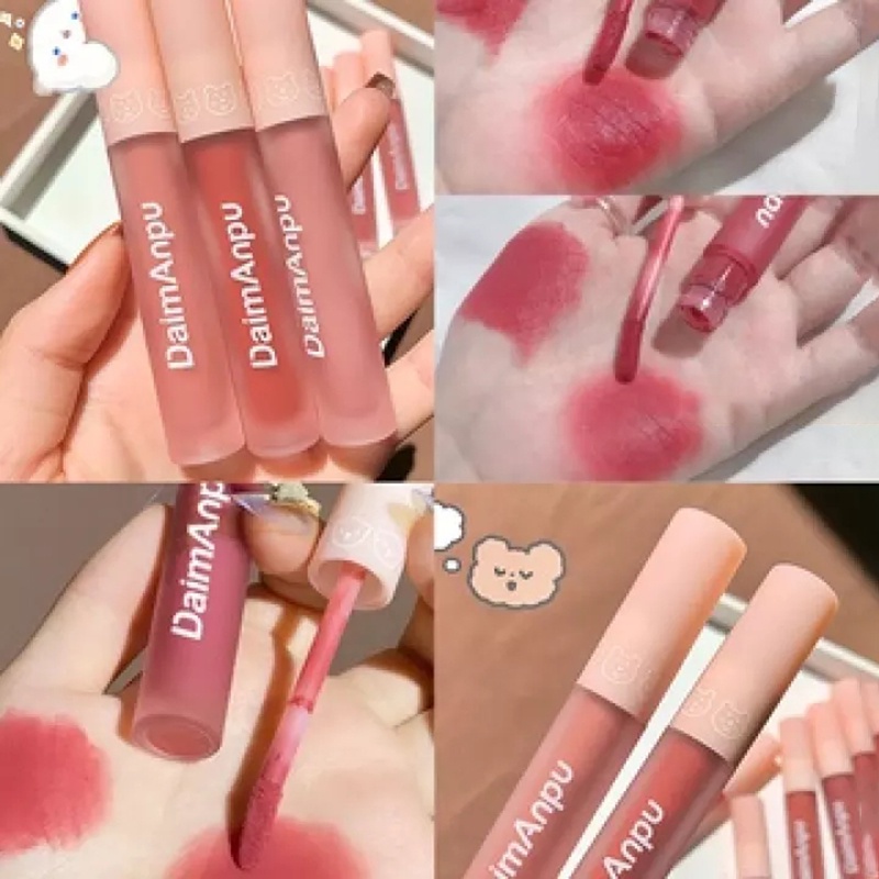 Son Môi Chống Thấm Nước Lâu Trôi Màu Nhung Mờ Thời Trang
