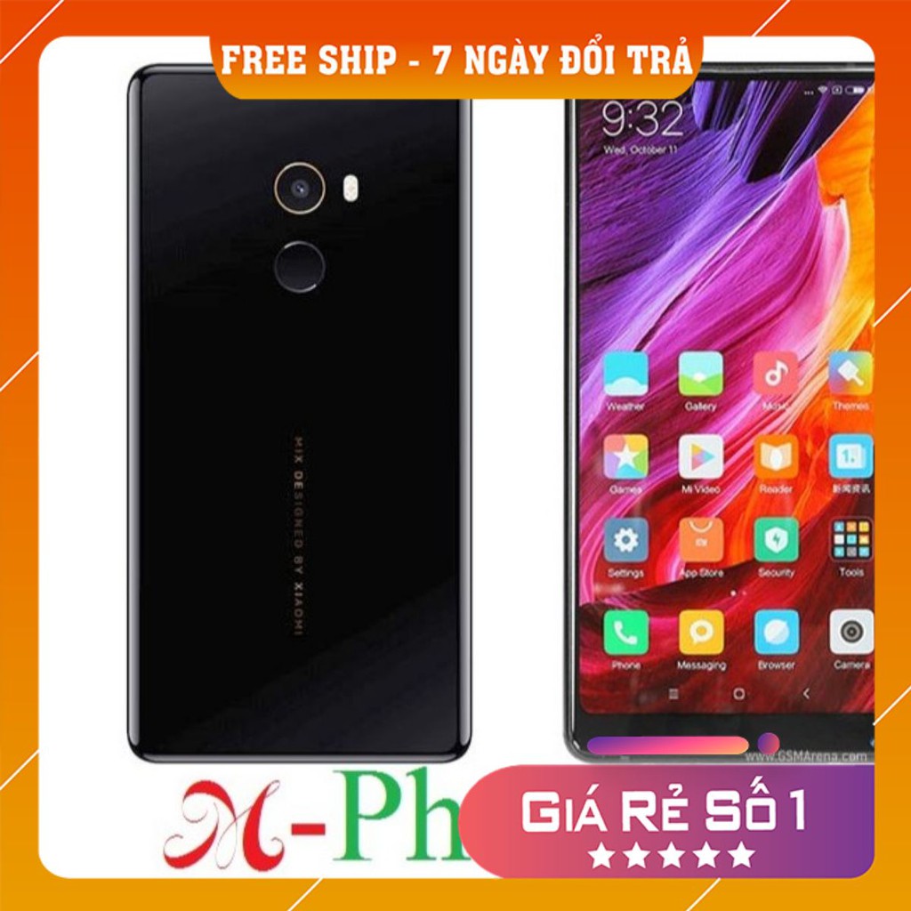 Điện Thoại Xiaomi Mi Mix 2 Nguyên Zin 128 GB chip Snapdragon 835Cực Đẹp