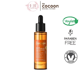 Serum Tinh chất nghệ Hưng Yên cocoon x2.2 - 22% vitamin C 30ml sáng da chuyên sâu mờ vết thâm