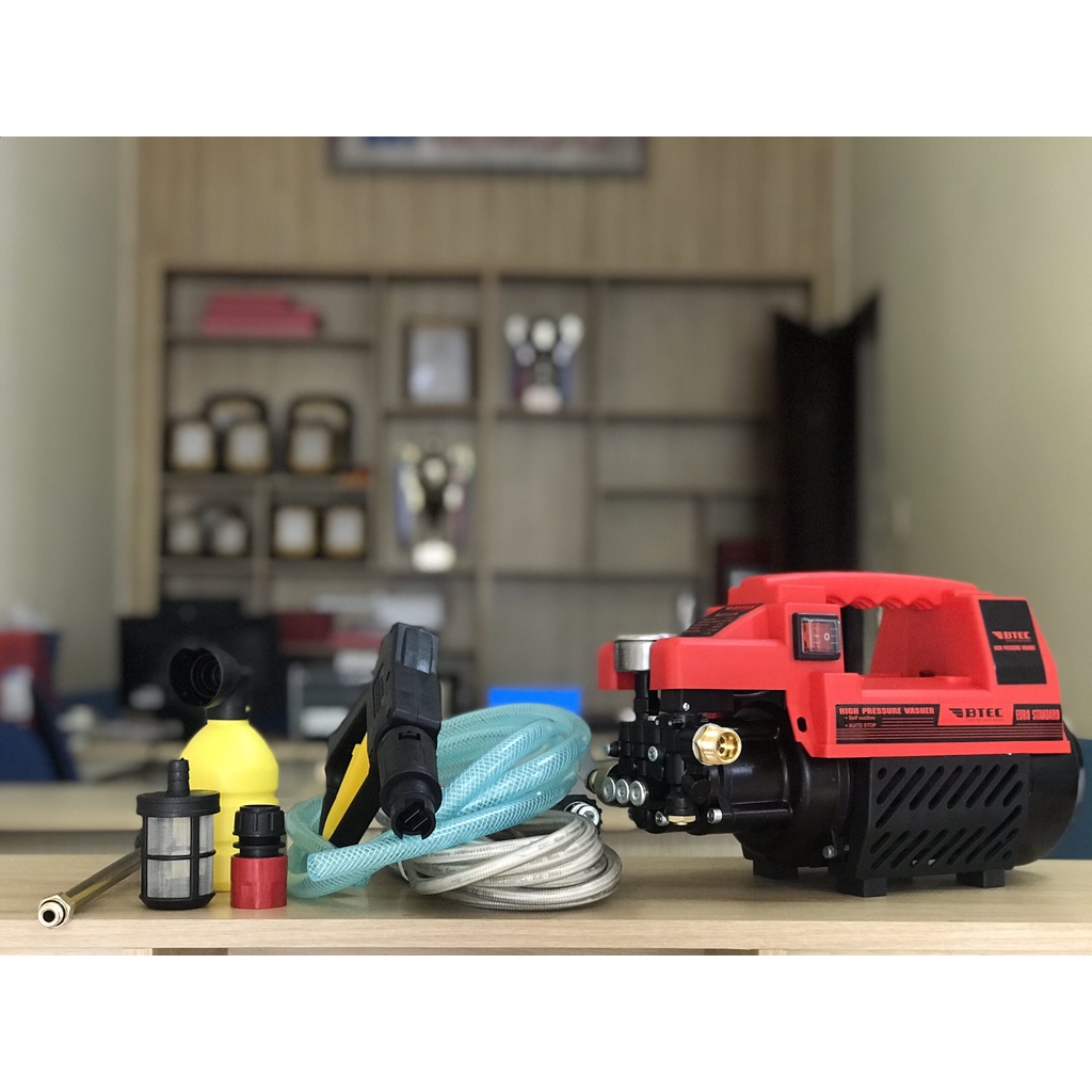 Máy rửa Xe BTEC BT2700S tặng đủ Phụ Kiện  - Hàng chính hãng