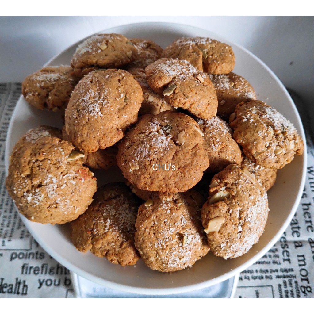 1kg Bánh quy Nguyên Cám kết hợp các loại hạt | BigBuy360 - bigbuy360.vn