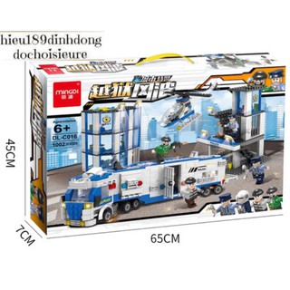 Lắp ráp xếp hình c016 : trụ sở cảnh sát