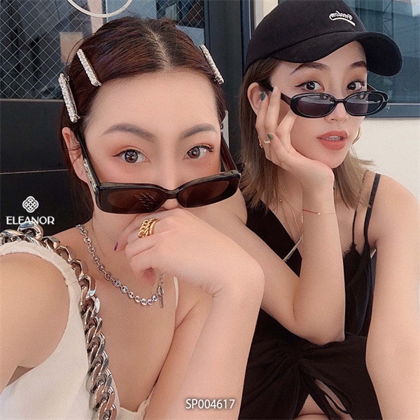 Set kẹp tóc nữ Eleanor Accessories đính đá lấp lánh phụ kiện tóc 4617