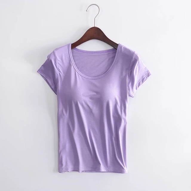 Áo phông nữ có lót bra size m-4XL