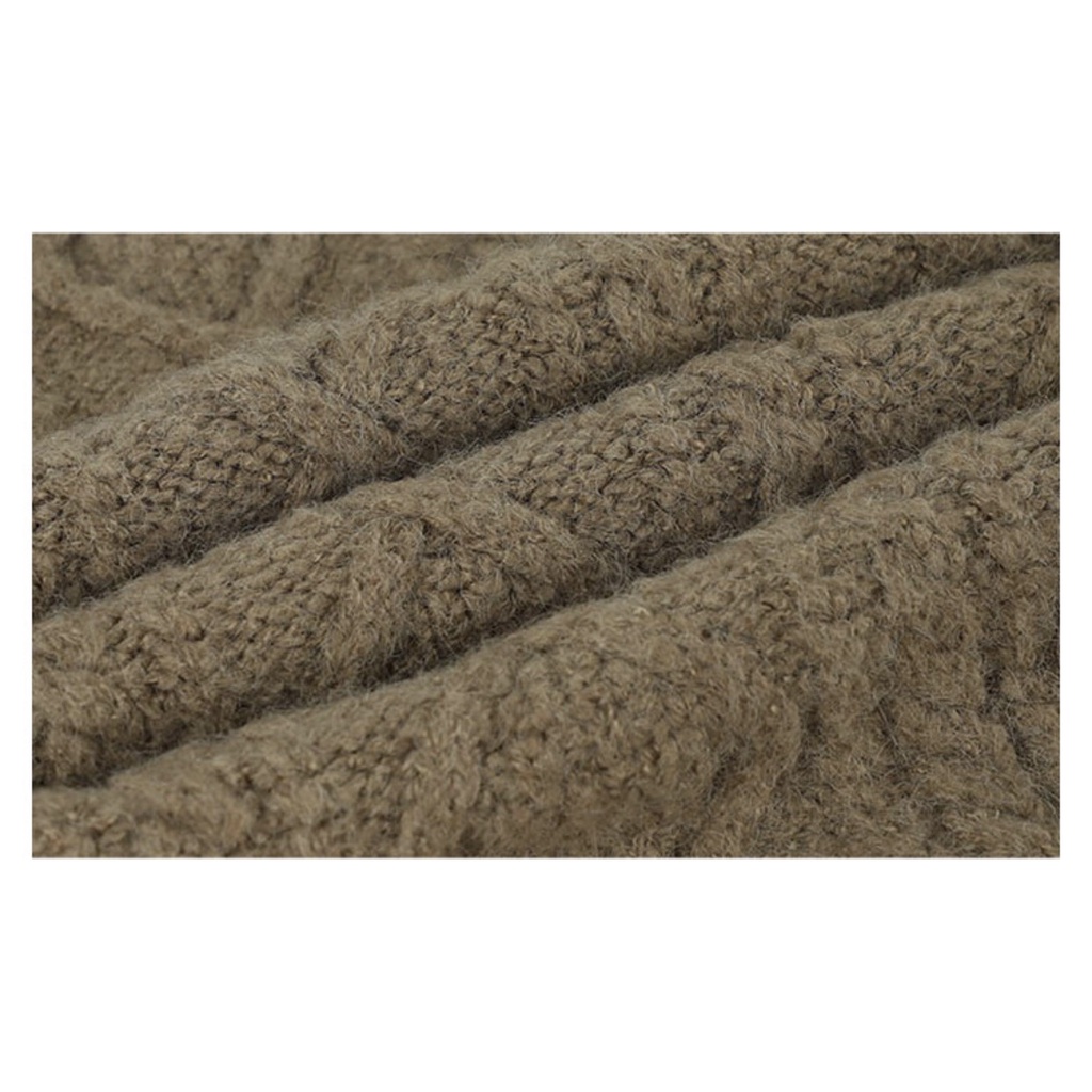 Áo len vặn thừng siêu xinh - phong cách Hàn Quốc | Áo len nữ form rộng Ulzzang