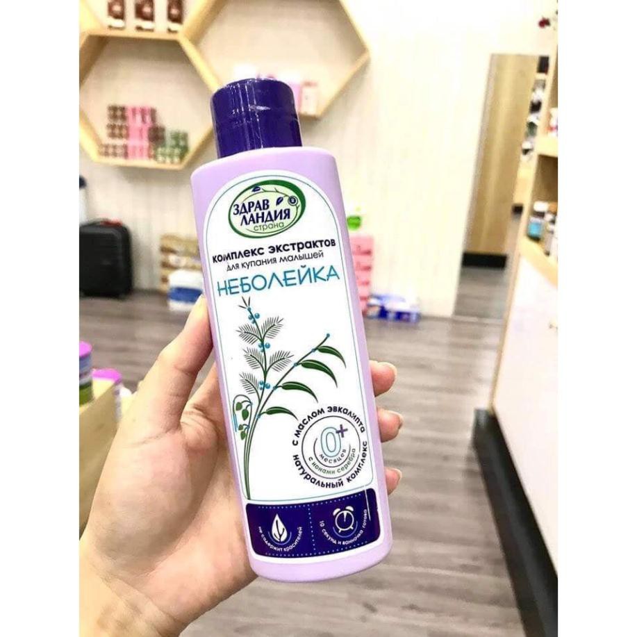[CHÍNH HÃNG] Sữa tắm HEBOAENKA 250ml cho bé chống cảm cúm của Nga