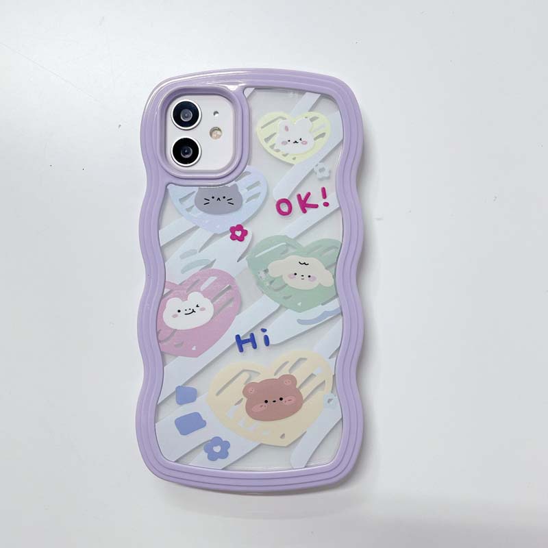 Ốp Điện Thoại TPU Silicon Mềm Chống Bụi Bẩn Chống Sốc In Hoạt Hình Quái Vật Cho IPhone 13 11 12 Pro Max 7 8 Plus X XR XSMAX