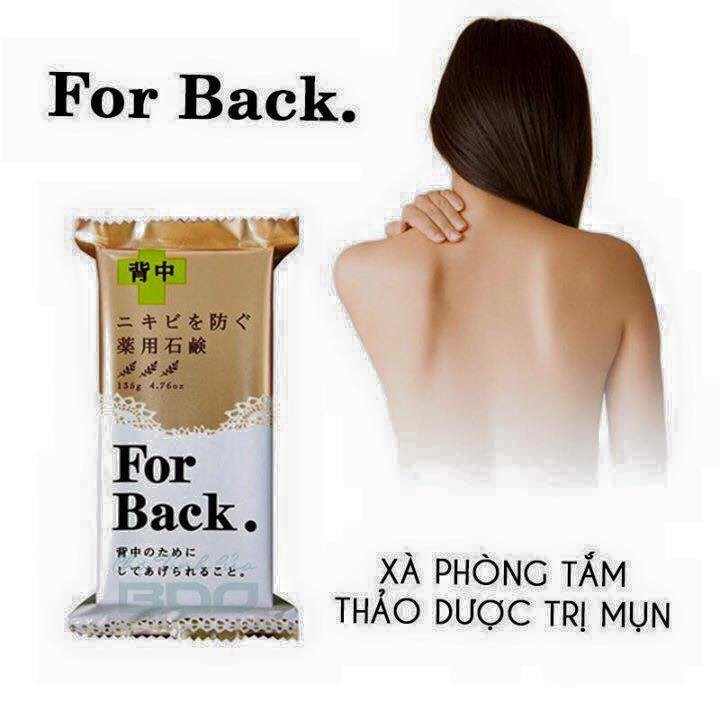 XÀ PHÒNG TRỊ MỤN LƯNG FOR BACK