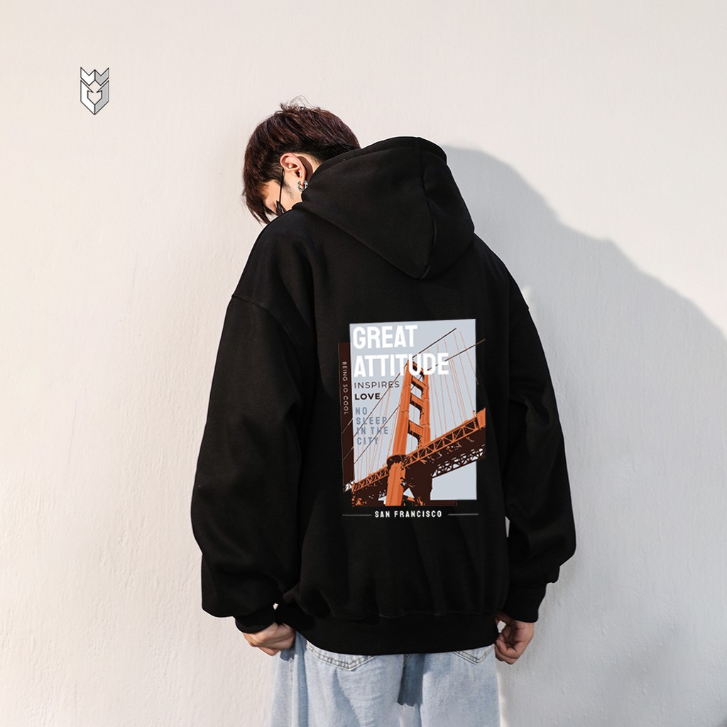 Áo hoodie unisex in mặt sau San Francisco nam nữ vải nỉ bông - GW Shop | BigBuy360 - bigbuy360.vn